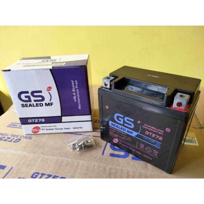 Promo Aki Motor Honda Vario 125 Techno Fi Cw Cbs Gtz7S Gs Accu Kering