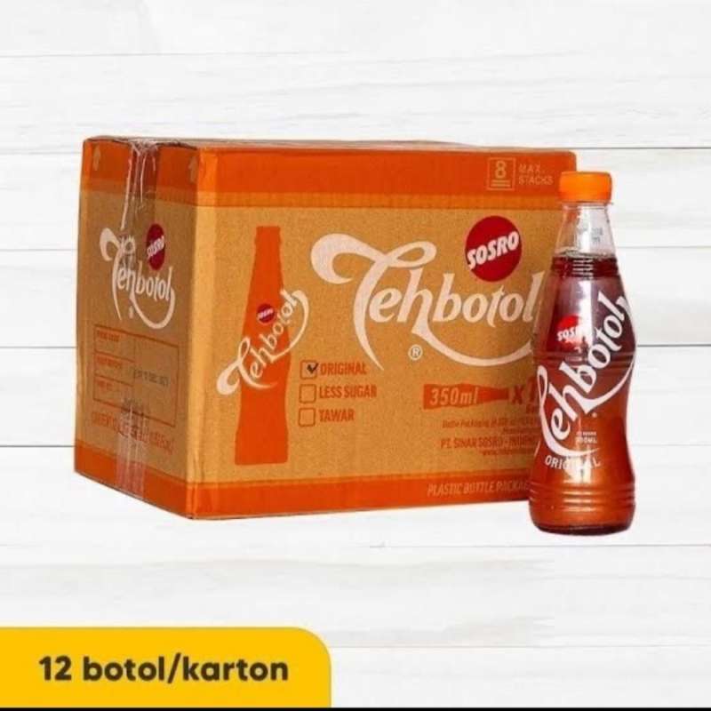 Jual Teh Botol Sosro 350 Ml Sosro Botol Sosro Pet Sosro Botol Plastik