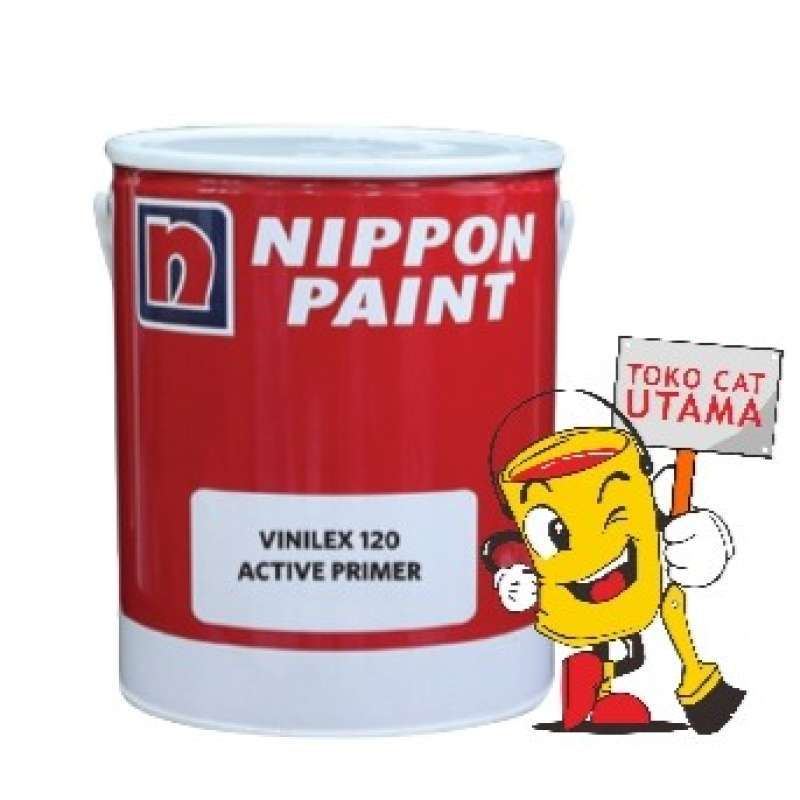 Jual Nippon Paint Vinilex 120 Active Primer Base + additive 1 Ltr di