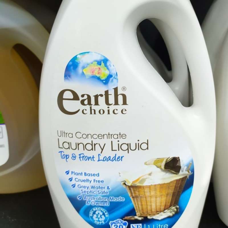 Jual Earth Choice Laundry Liquid Top&front Loader Detergent 1 Liter Di