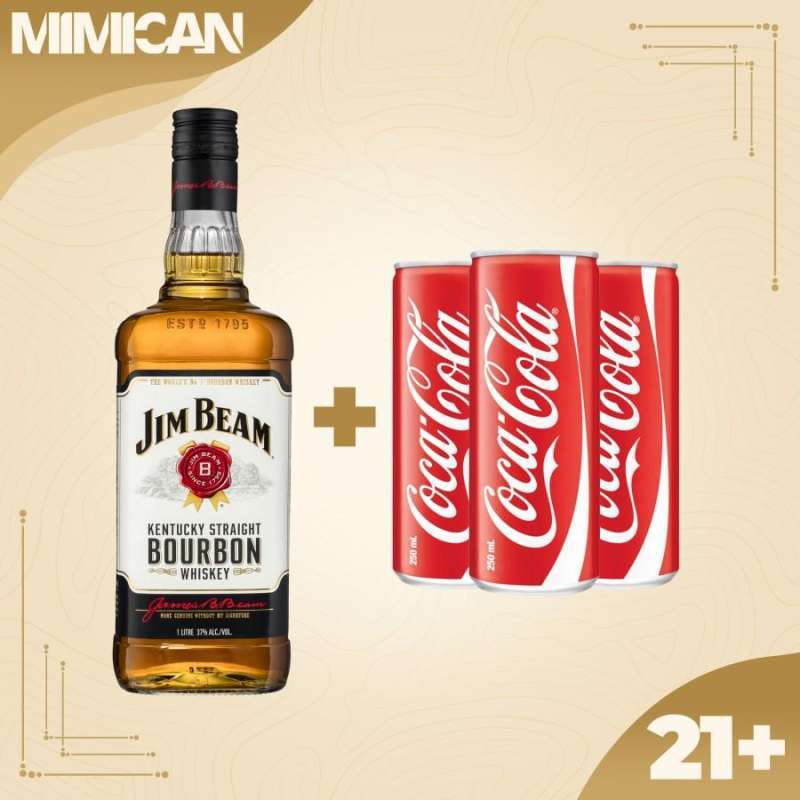 Jual PAKET MIXER Jim Beam + Cola di Seller Toko Mimican Official Store