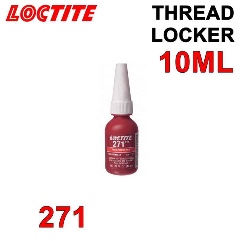 Promo Loctite Thread Lock 271 10ml Threadlocker High Strenght Baut Mur Pengunci Diskon 46 Di