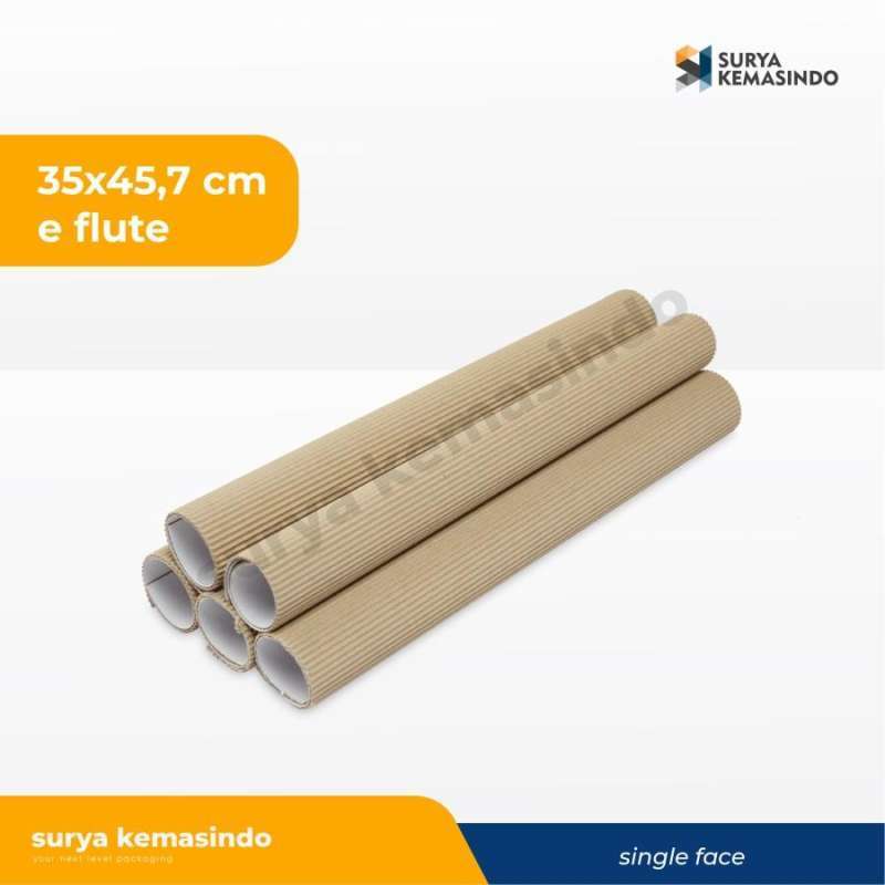Jual Single Face 35x45,7 Cm ( E Flute ) Singleface/corrugatedbox/karton