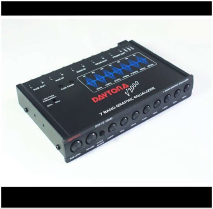 Promo Preamp Mobil Daytona F2 V2000 Parametric Equalizer Diskon 35% di ...