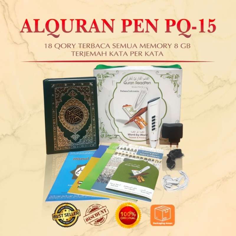 Promo Alquran Mushaf Digital Reader Pq 15 Al Quran Talking Pen Diskon