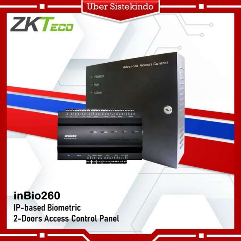 Promo ZKTeco Inbio260 IPbased Biometric Door Access Control Panel 2