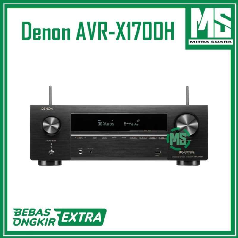 Promo Denon AVRX1700H Home Theatre Amplifier AV Receiver AVRX1700H