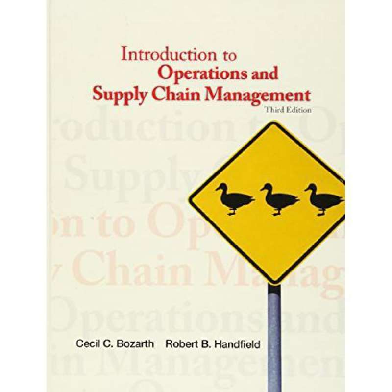 Jual Introduction To Operations And Supply Chain Management (3rd ...