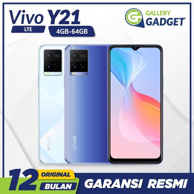 Promo Vivo Y21 4/64 GB RAM 4GB ROM 64GB Original Handphone Hp ...