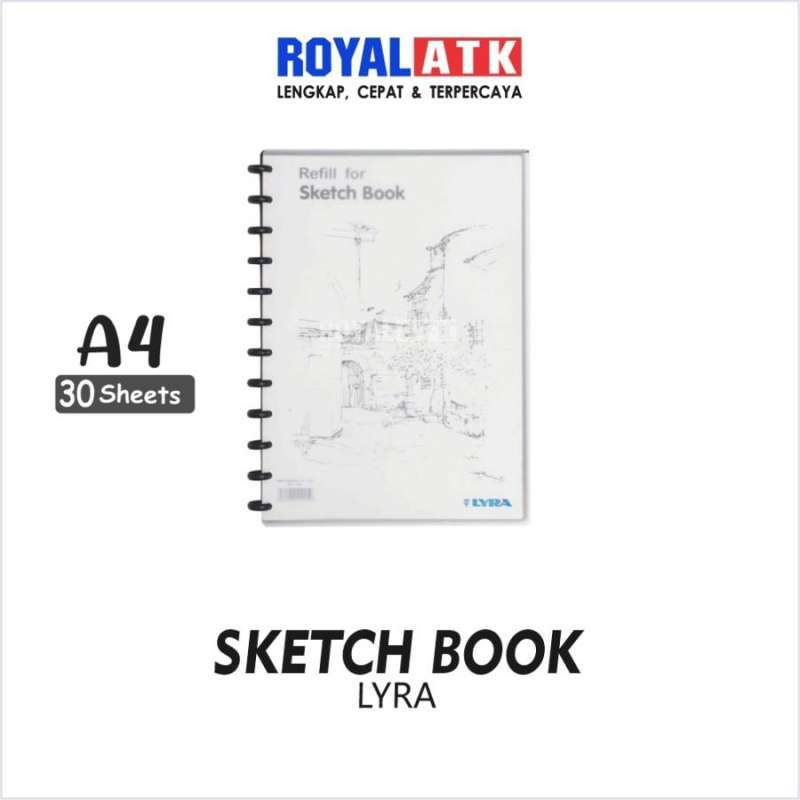 Jual BUKU SKETSA / SKETCHBOOK LYRA A4 30S 9210.260 di Seller Royal ATZ Blimbing, Kota Malang