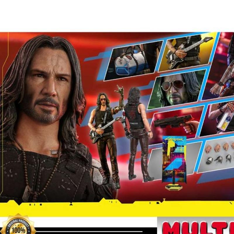 1/64 1/43 1/35 Miniature Scene Doll White Model Un-panited Cyberpunk Johnny Silverhand Motorcycle Mini Female Male Action Figure - 26