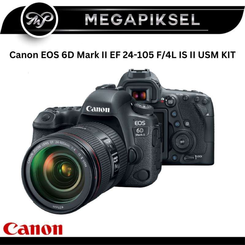 Jual Canon Eos 6d Mark Ii Kit Ef 24-105 F/4l Is Ii Usm Di Seller ...