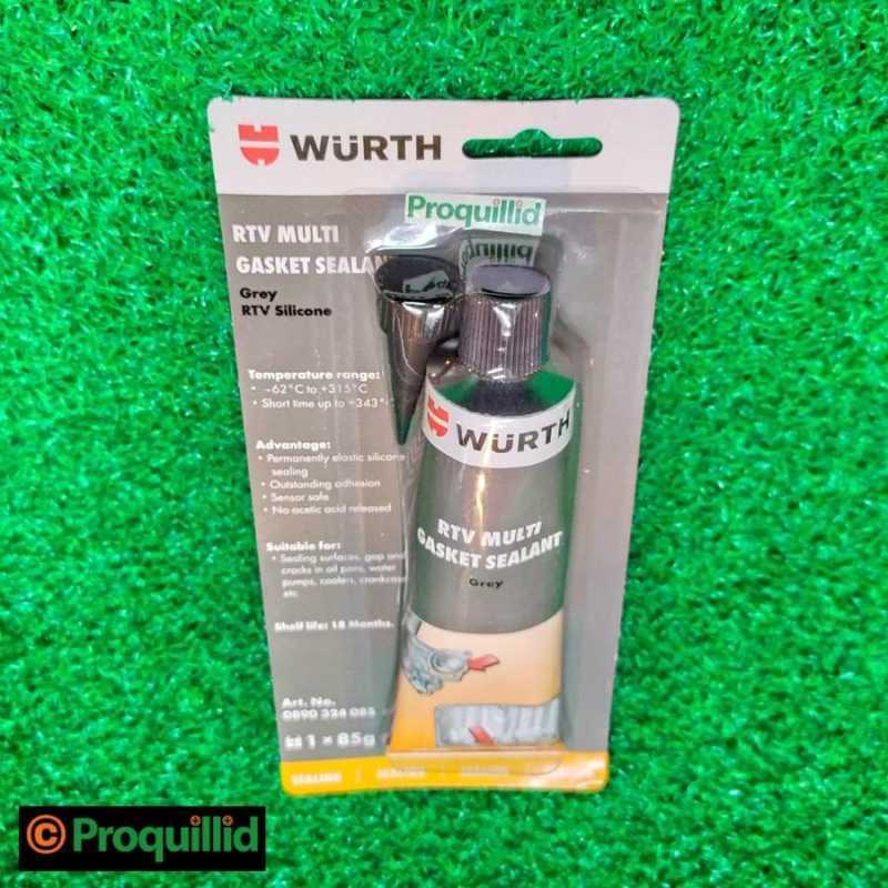 Jual Wurth Lem Tahan Panas High Temp Grey Rtv Silicone Multi Gasket