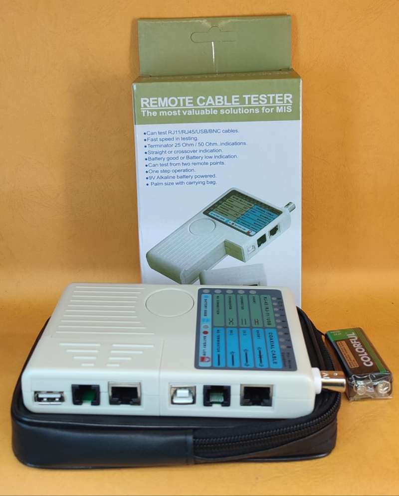 Remote Control Test Network Daftar Harga Remote Cable Tester 🔥 Original & Spesifikasi Lengkap April ...