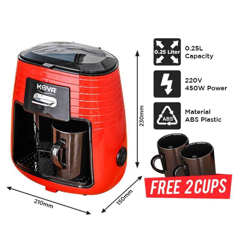 Jual Mesin Kopi Elektrik Listrik Kova Double Drip di Seller HAYYA QUEEN