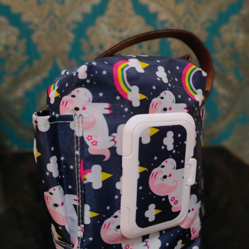 Jual Tas Pouch 4 in 1 tempat tissue basah tissue kering