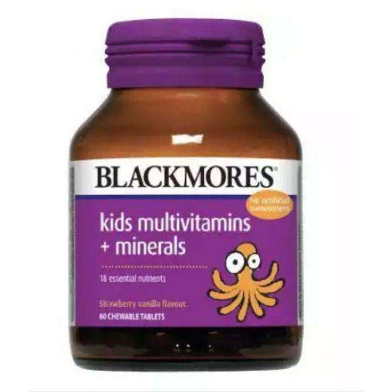 Jual Blackmores Kids Multivitamin + Minerals C 60 Chewable Tablets