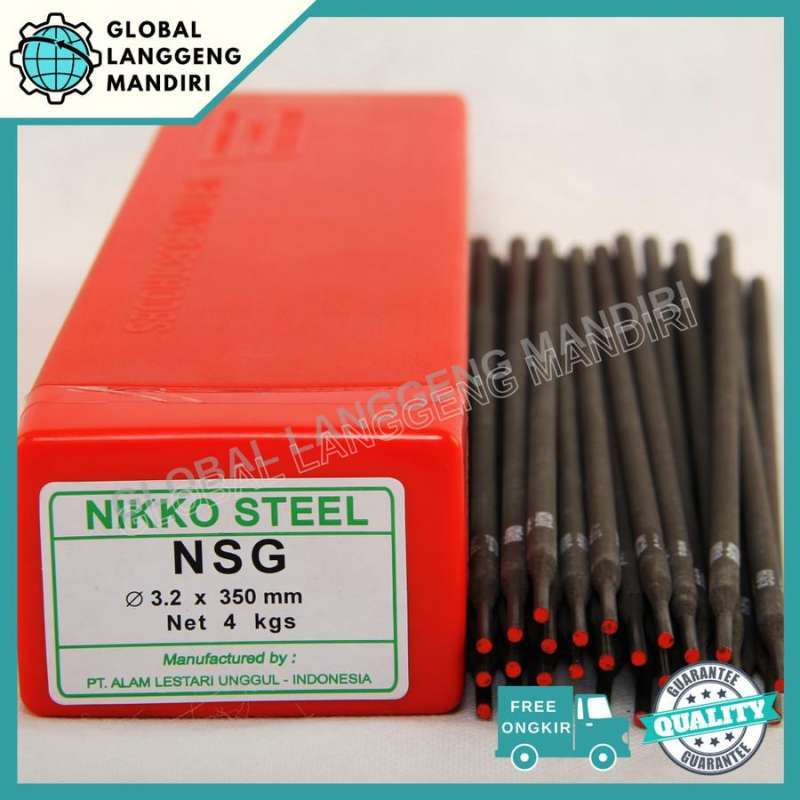 Nsg Box Jual KAWAT LAS NSG 3.2MM (4KG)/ NSG 3.2 MM NIKKOSTEEL NIKKO di Seller ...