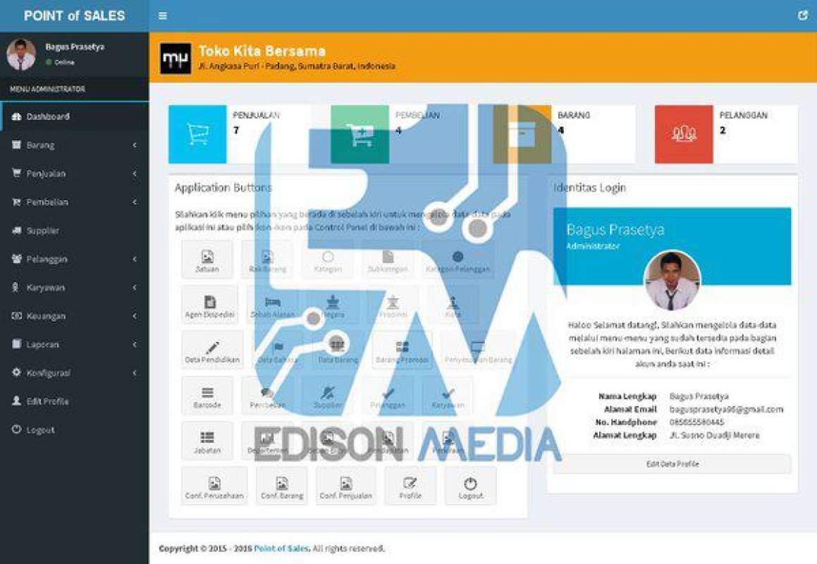 Analisis Penjualan Baju Distro Online: Studi Kasus Jurnal Abstrak
