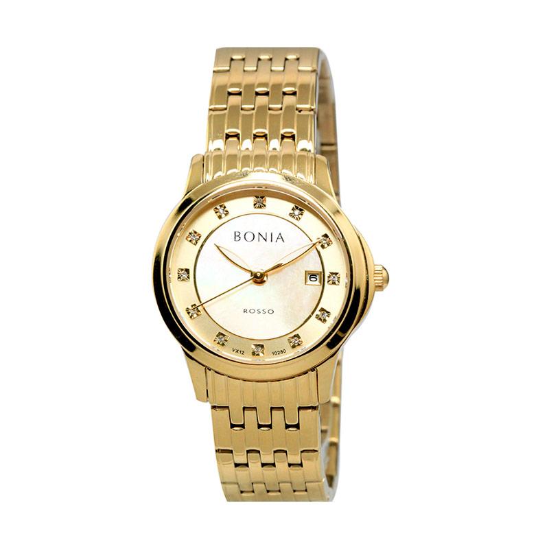 Jual Bonia BN10307-2117S Jam Tangan Wanita - Silver Gold