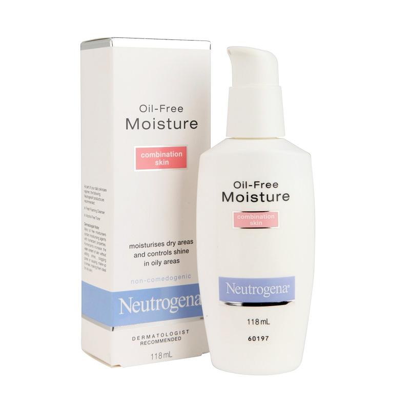 Promo Neutrogena Oil Free Moisture Combination Skin Moisturizer [118 mL