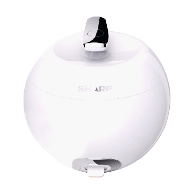 Jual SHARP KSP8MYWH Apple Rice Cooker Putih [0.8 L/380 W] White di Seller Alladdin