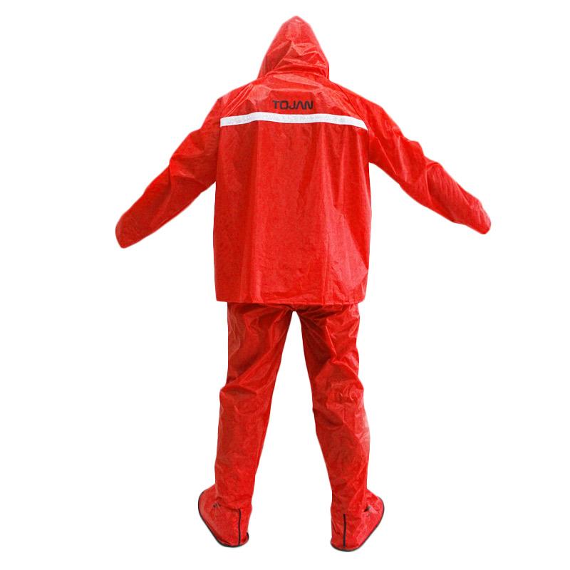 Jual TOJAN Jas Hujan Merah dan Sepatu Jas Hujan - Merah Jual TOJAN Jas Hujan Merah dan Sepatu Jas Hujan - Merah