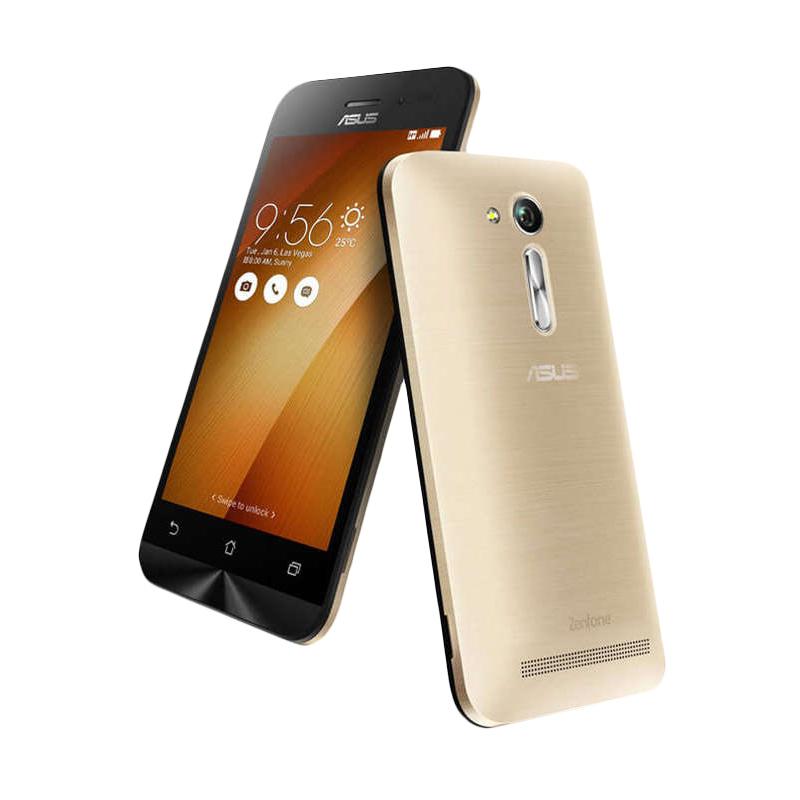 Jual Asus Zenfone Go ZB452KG Smartphone - Gold [8GB/ 1GB 