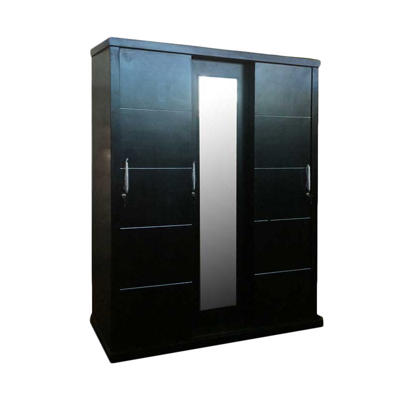 Jual RMF LP3P Clarity GM 01 Sliding  Lemari  Pakaian 3  