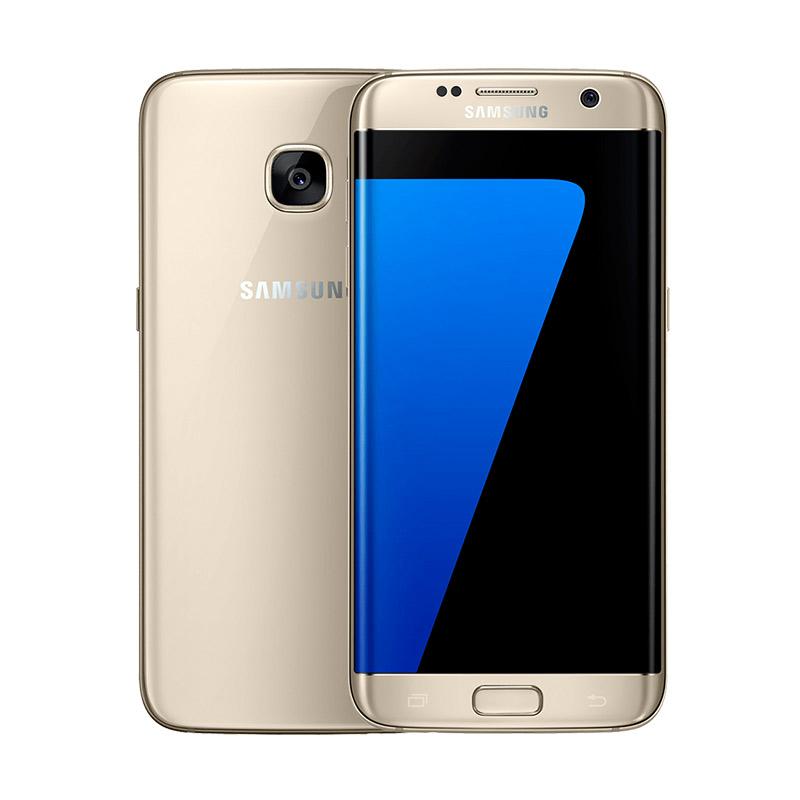 Jual Samsung Galaxy S7 Edge Smartphone - Gold [32GB/ 4GB 