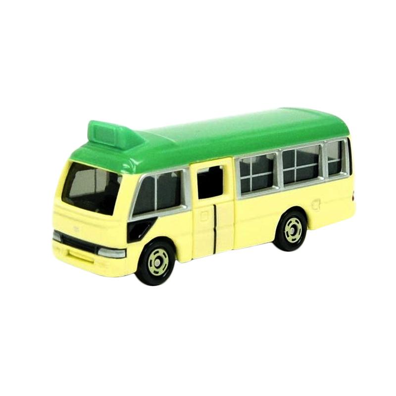 Jual Tomica Toyota Coaster Minibus Diecast - Green Online 
