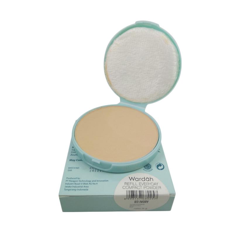 Jual Wardah Everyday Compact Powder Bedak Padat Refill 