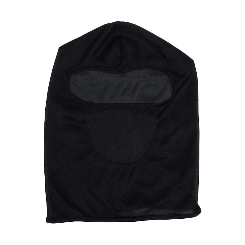 Jual Masker Ninja Motor Pelindung Kepala - Hitam Online