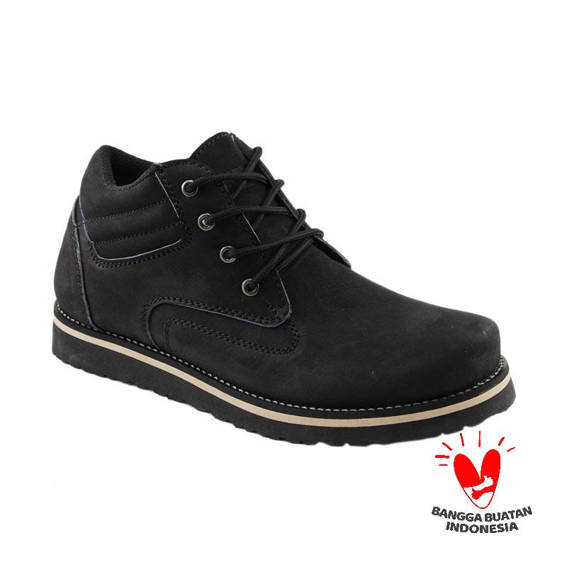 jual dondhicero sepatu boots pria black jual dondhicero sepatu boots pria black