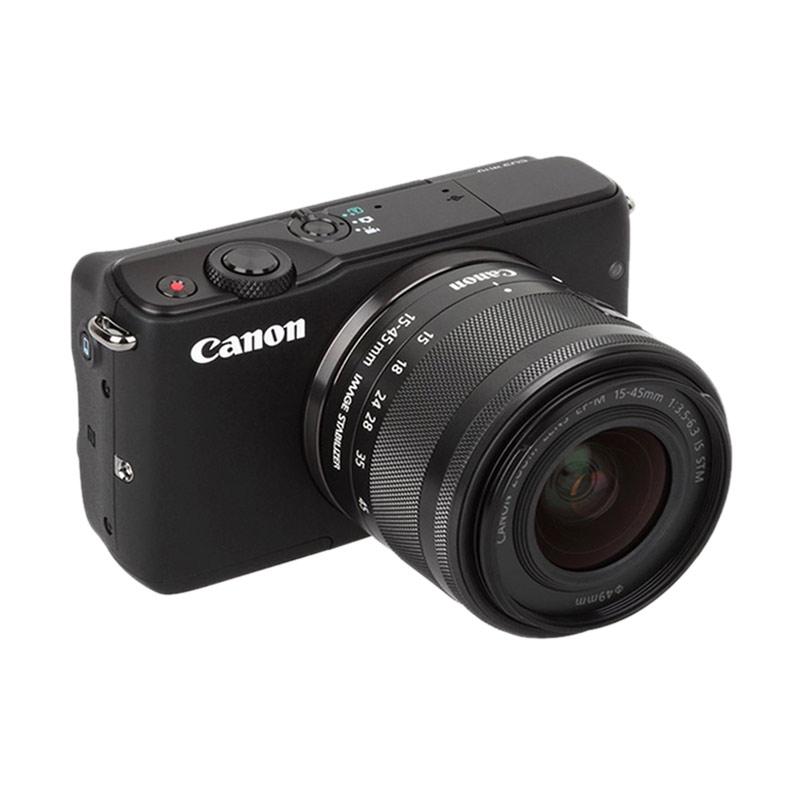Harga Canon EOS M10 with EFM1545mm Kamera Mirrorless Black
