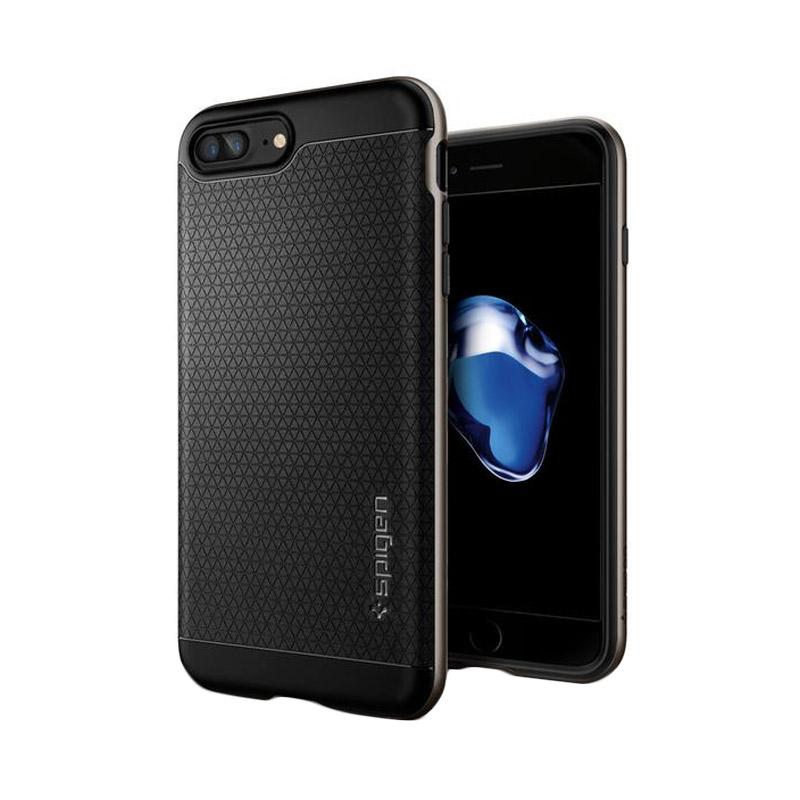 Jual Spigen Neo Hybrid Casing for iPhone 7 Plus - Gunmetal 