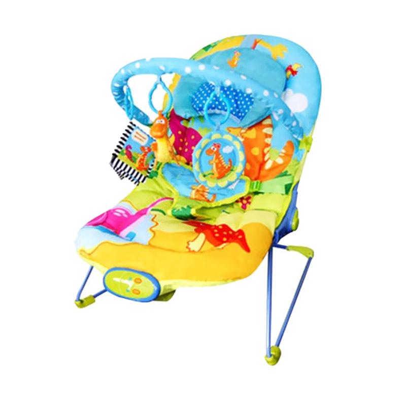 Jual Sugar Baby 3 Recline My Fun Dino Baby Bouncer di Seller Glen Baby