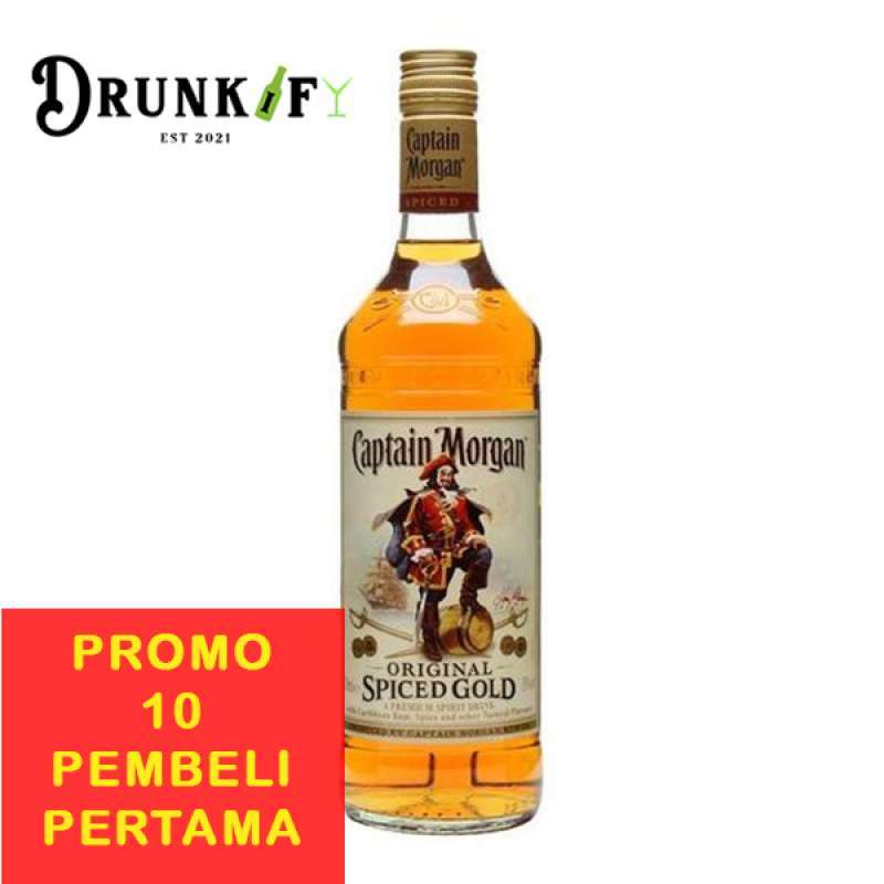 Promo Captain Morgan Spiced Rum Minuman Alkohol [750 Ml] Diskon 13% Di ...