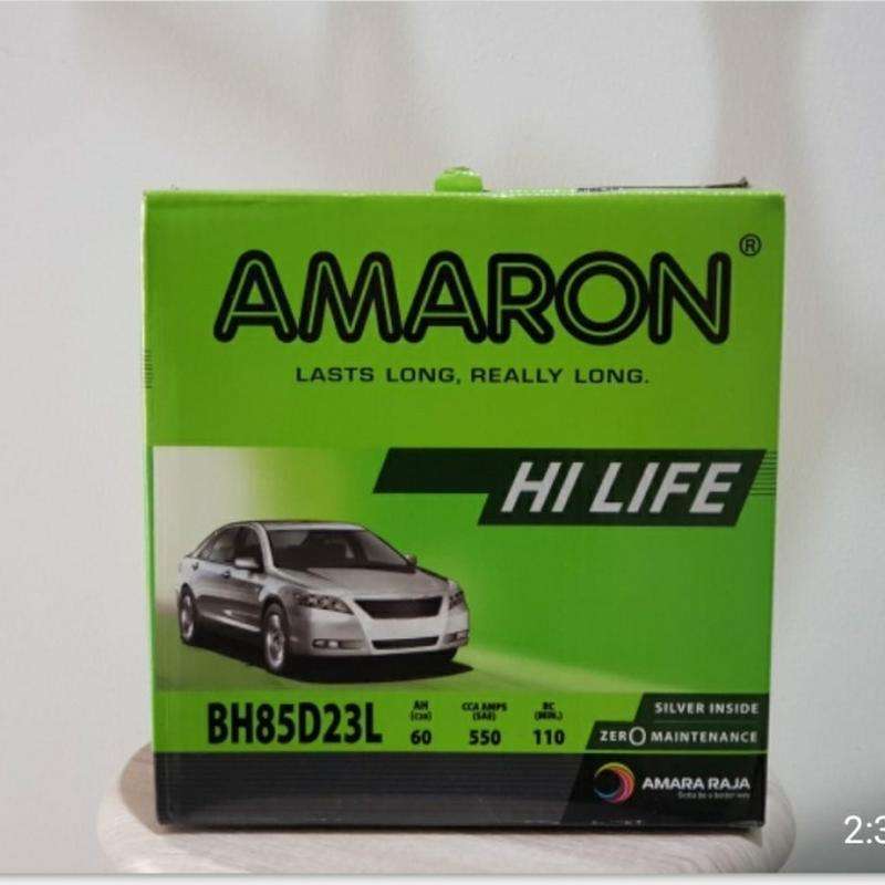 Jual Amaron Aki Mobil Hi Life 85D23L 60 Ah Garansi 12 Bulan di Seller