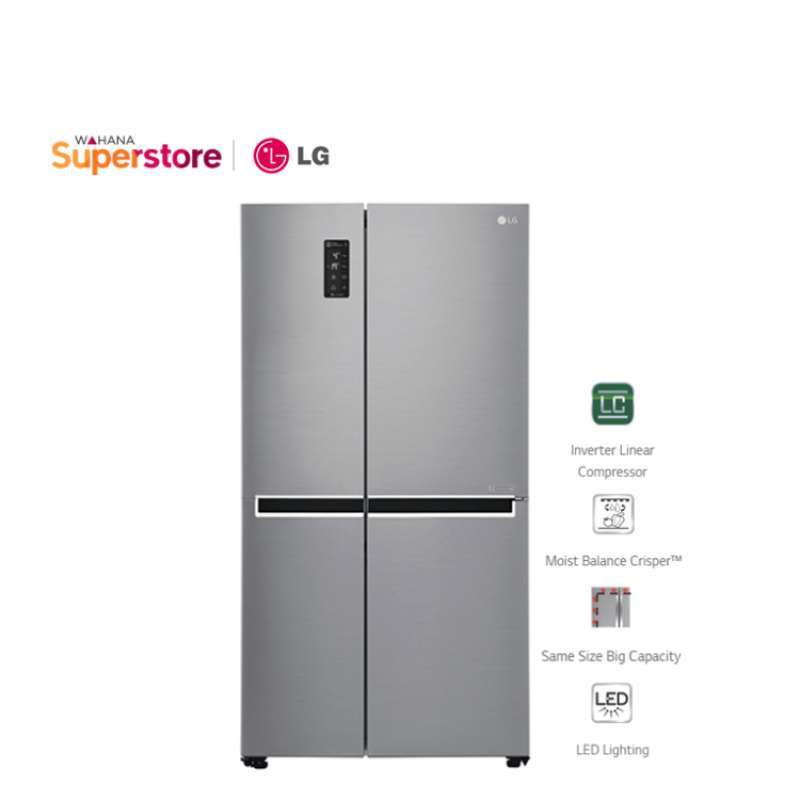 Jual LG GCM247SLUV Side by Side Kulkas [687 L] di Seller WAHANA SUPER