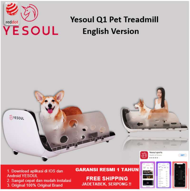 Promo Yesoul Q1 Pet Treadmill Diskon 30 di Seller Yesoul Official Store Kota Jakarta Barat