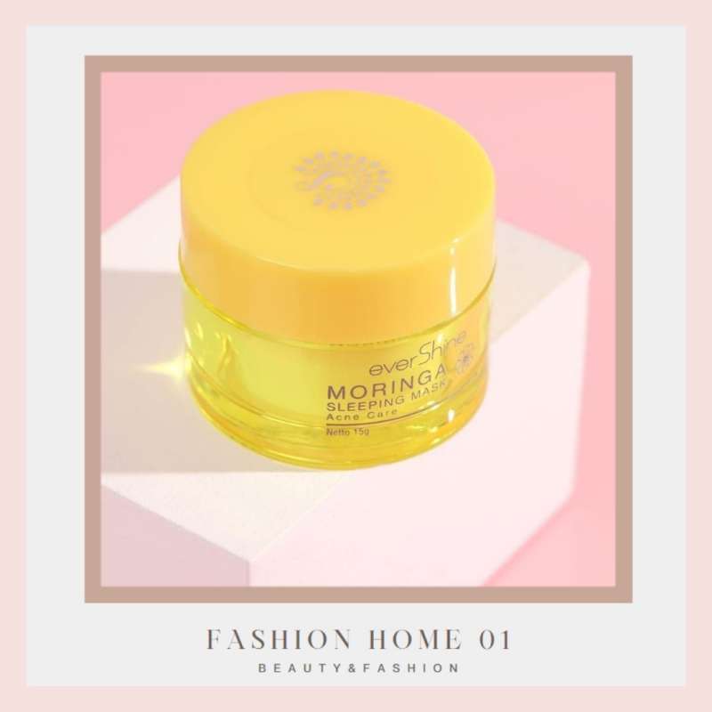 Jual Evershine Moringa Acne care Sleeping Mask / OILY SKIN / PELEMBAB