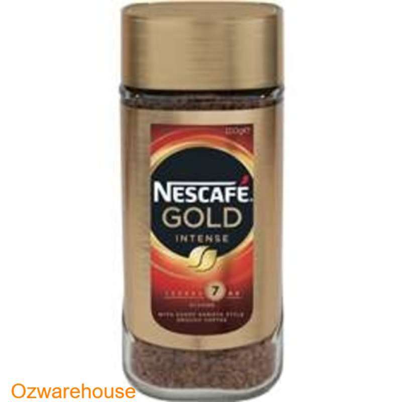 Jual Nescafe Gold Intense Soluble Instant Coffee 100g di Seller