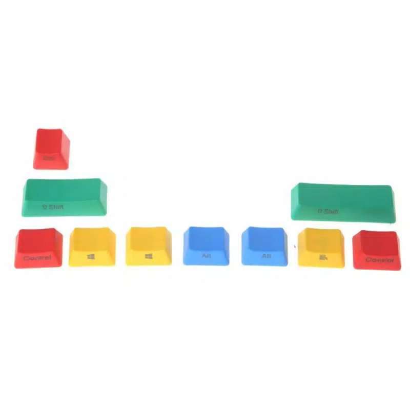 Jual keycaps PBT RGBY add-on kit modifier 10 key - top print di Seller ...