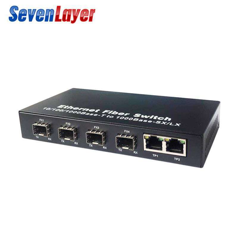 Jual FREE ONGKIR Gigabit Ethernet Switch Fiber Optik Media Converter 4 ...