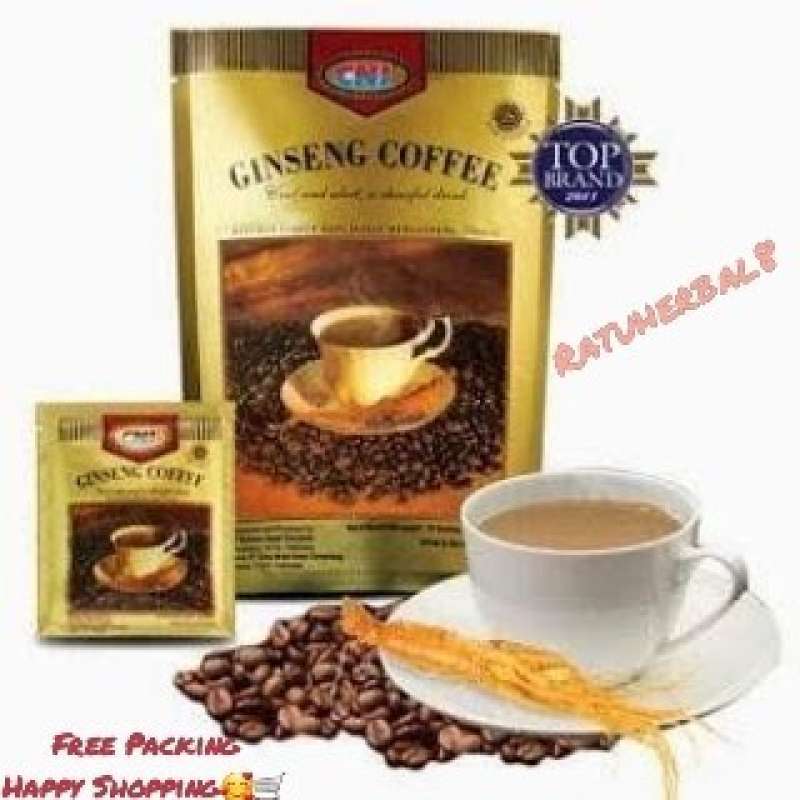 Jual KOPI CNI COFFEE GINSENG CNI 20 SACHET KOPI VITALITAS AMAN DI
