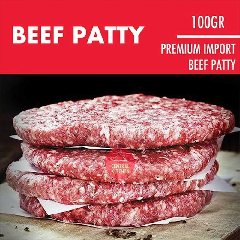 Jual Wagyu Beef Patty Burger Premium / Daging Sapi Hamburg Steak 100Gr