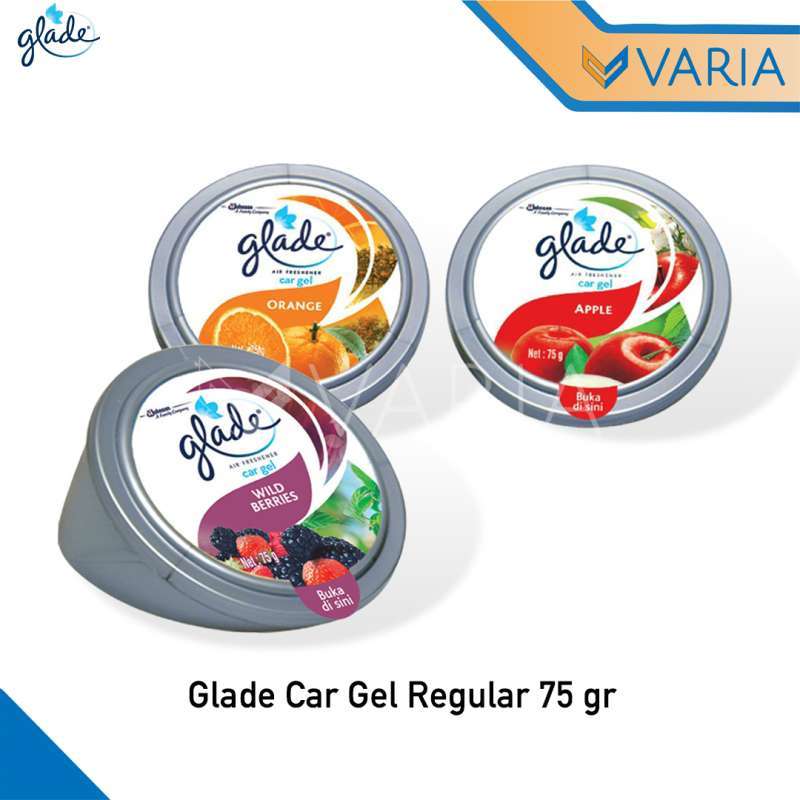 Jual Glade Car Gel Regular 75 gr Air Freshener Parfum Pengharum Mobil