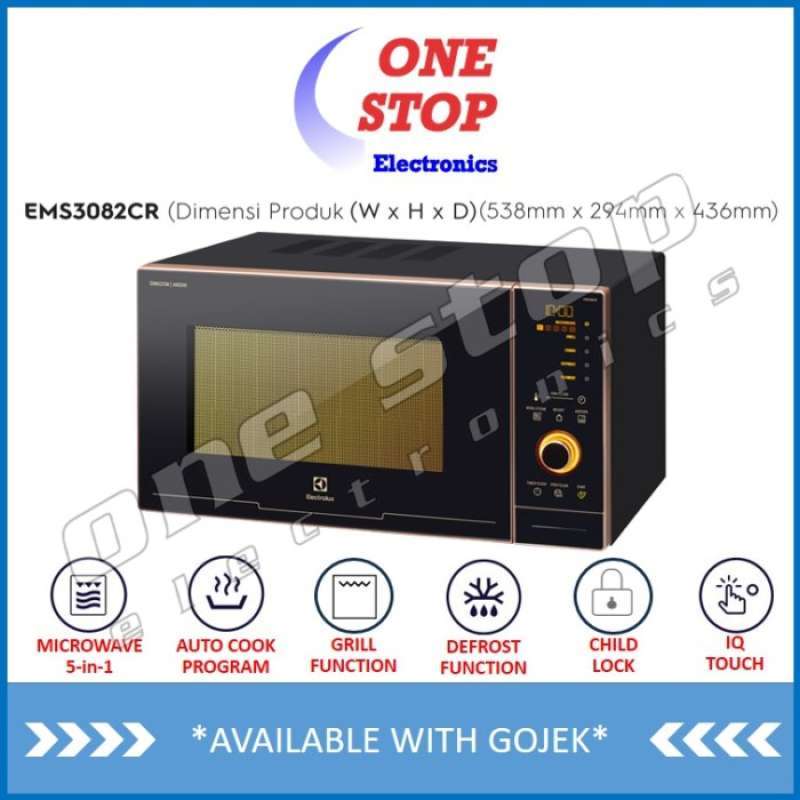 Jual ELECTROLUX EMS3082CR EMS 3082 CR Microwave Oven With Air Cook