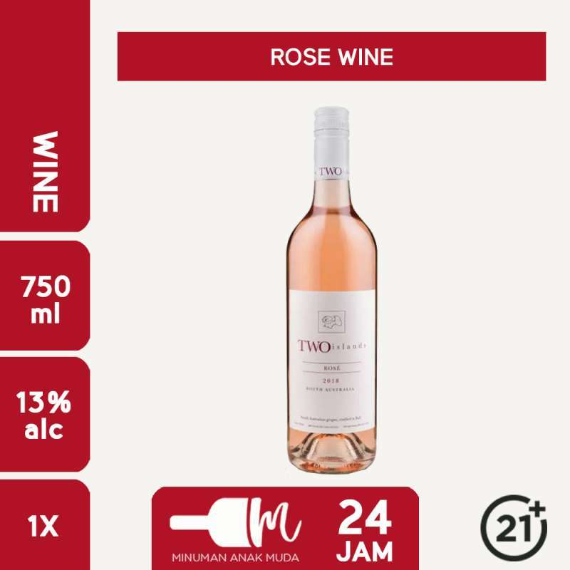 Jual Two Islands Rose Wine 750ml di Seller Minuman Anak Muda Jakarta